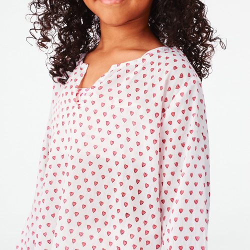 Kids Hearts Kurta