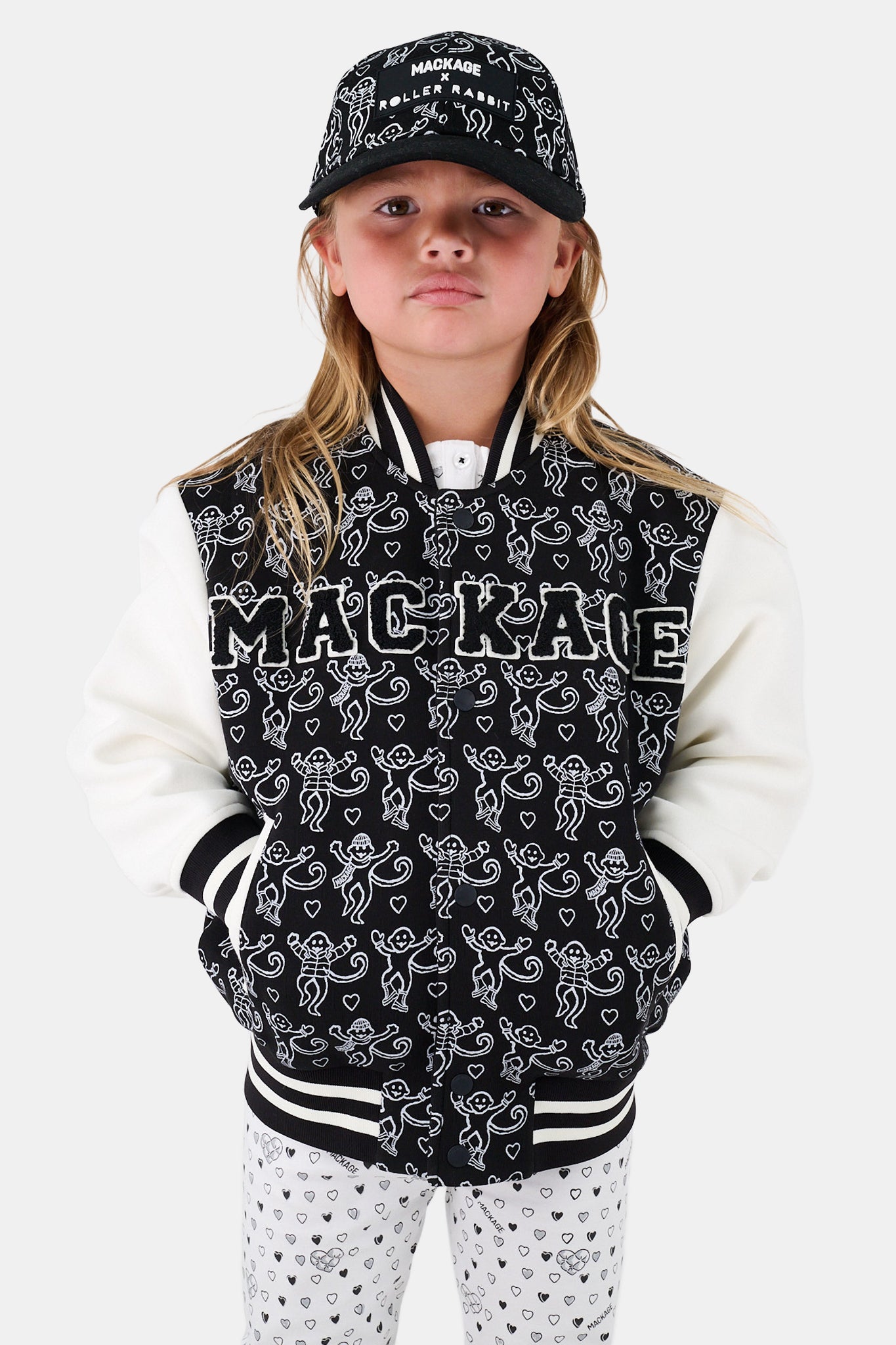 Kids Mackage Monkey Bomber Jacket