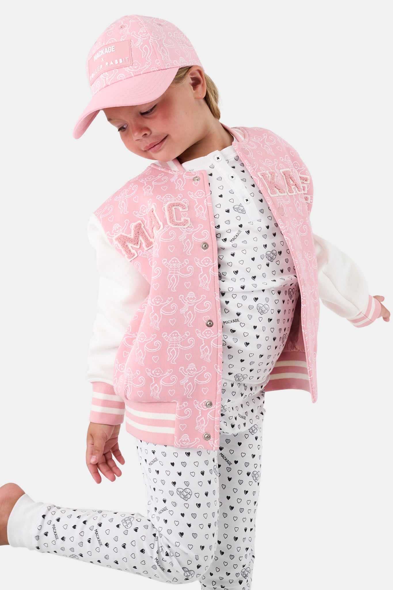 Kids Mackage Monkey Bomber Jacket