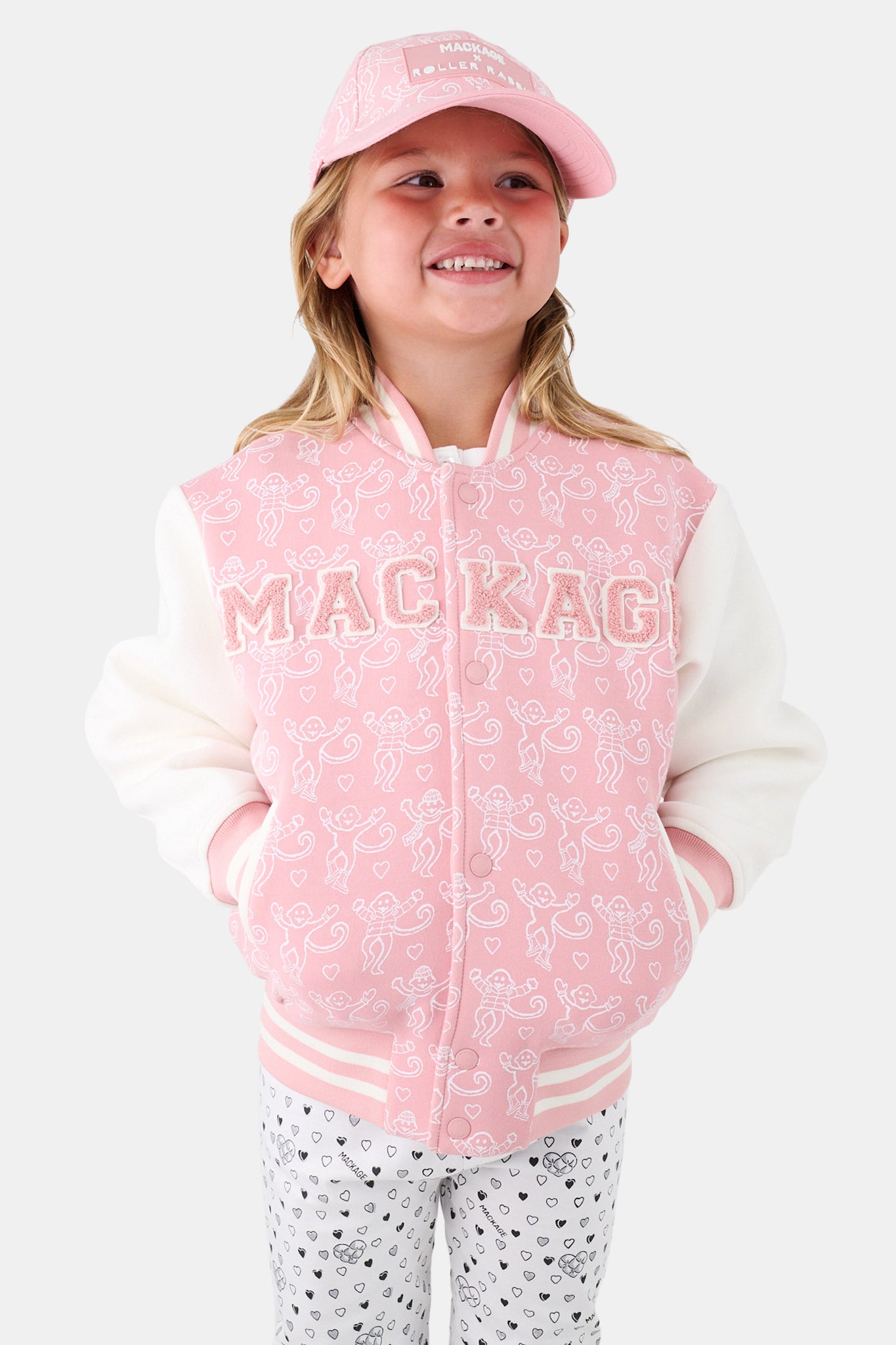 Kids Mackage Monkey Bomber Jacket