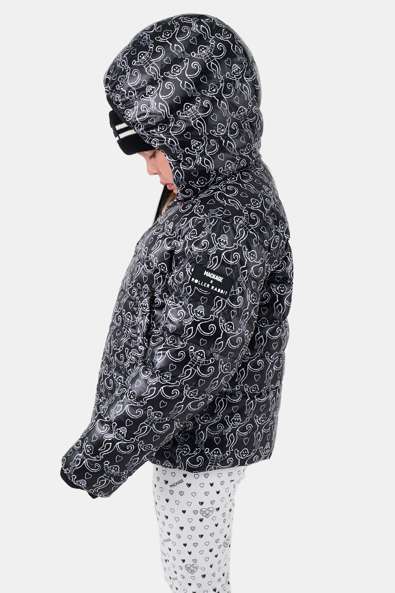 Kids Mackage Monkey Reversible Puffer