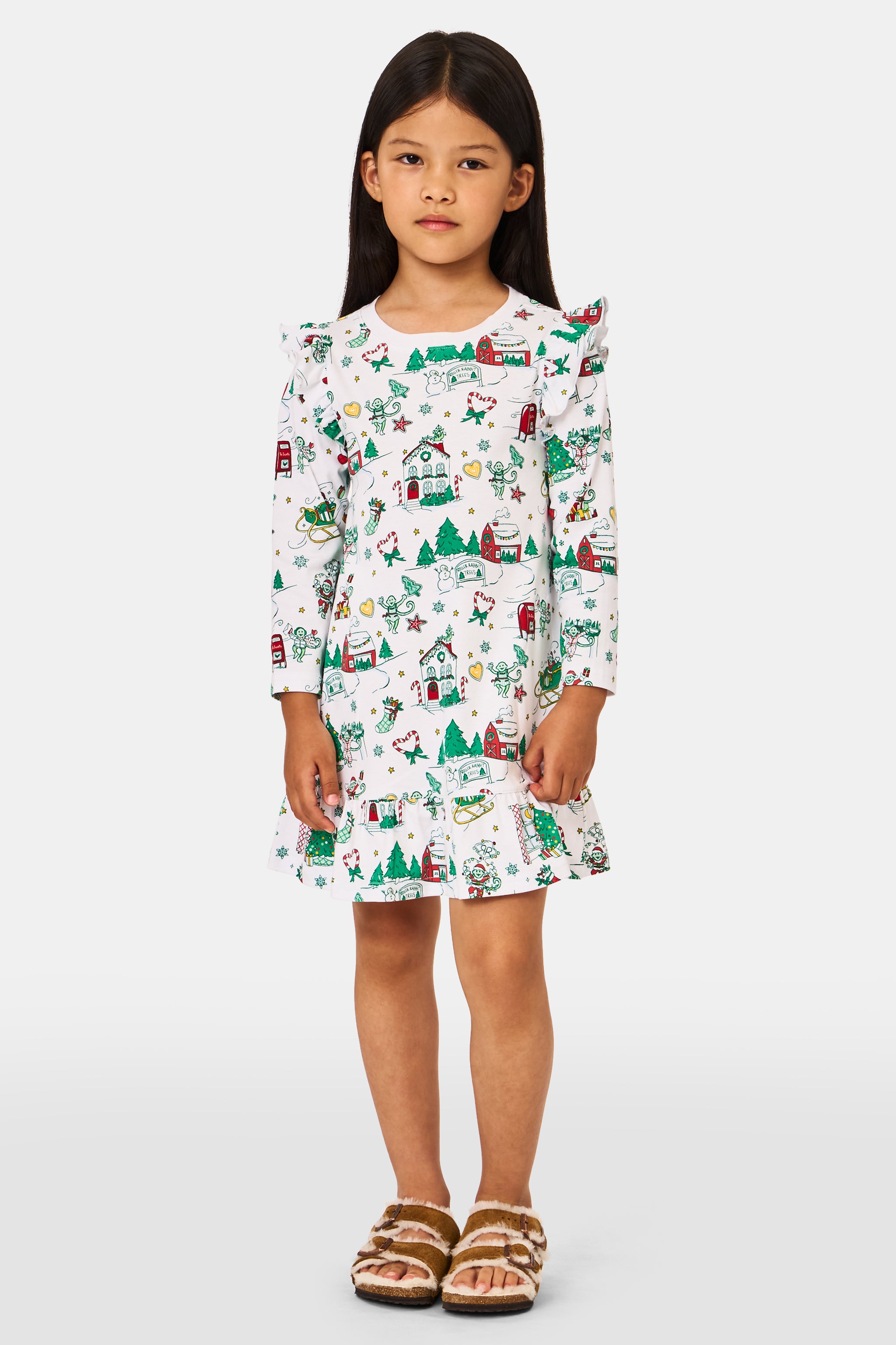 Kids Snow Village Isa Dress