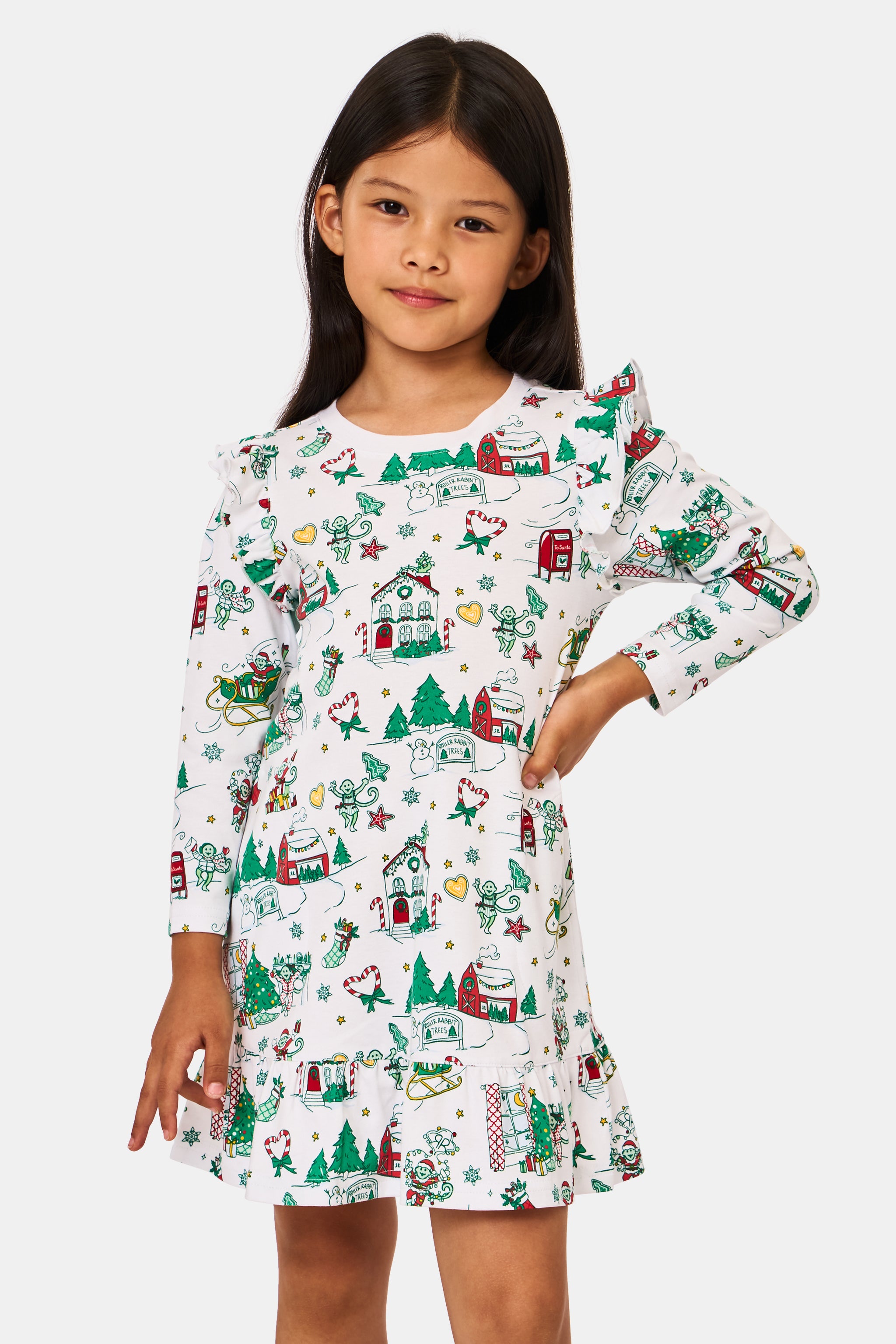Kids Snow Village Isa Dress
