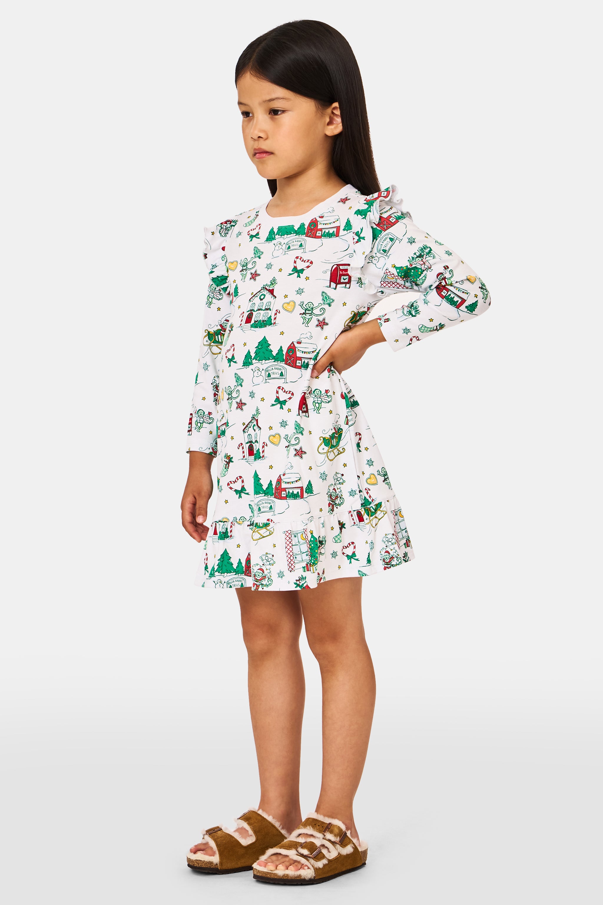 Kids Snow Village Isa Dress