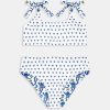 Kids Monkey/Hearts Reversible Cora Bikini
