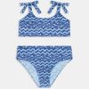 Kids Fish Stripe/Ruban Reversible Cora Bikini
