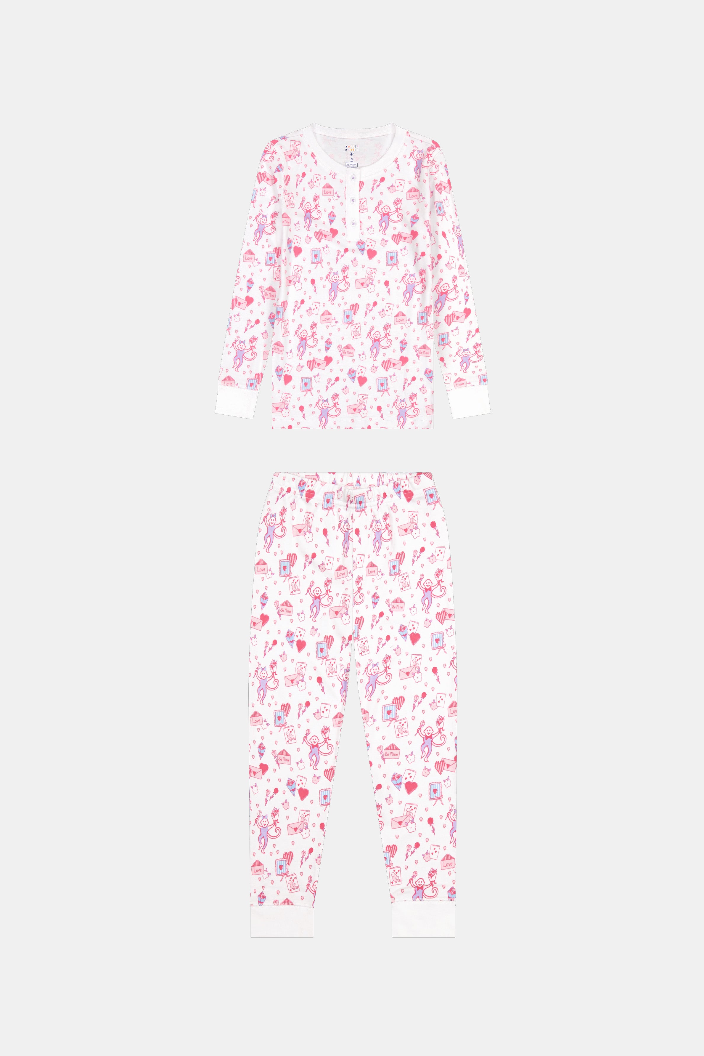 Kids Love Letters Juniper Pajamas