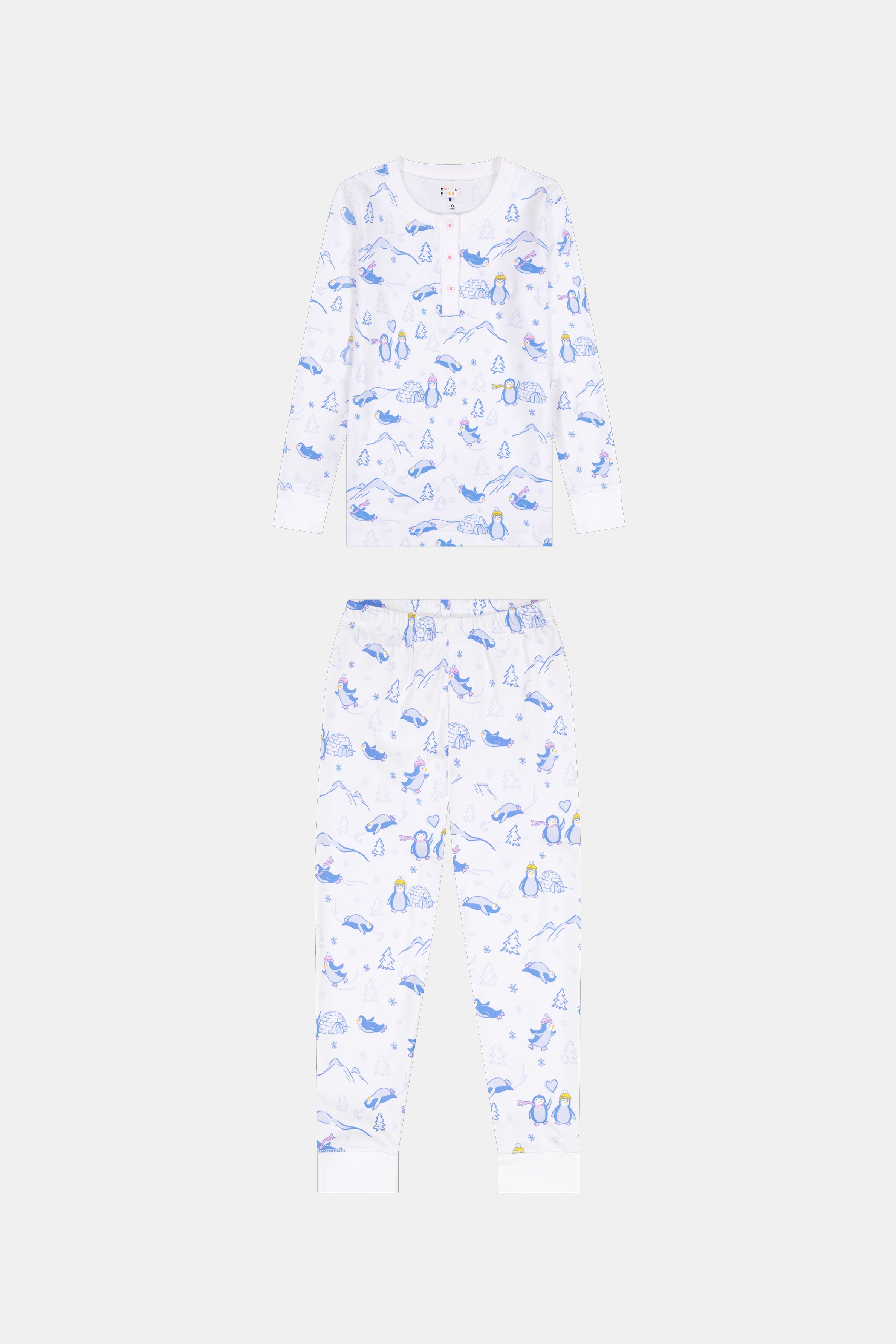 Kids Penguin Party Pajamas