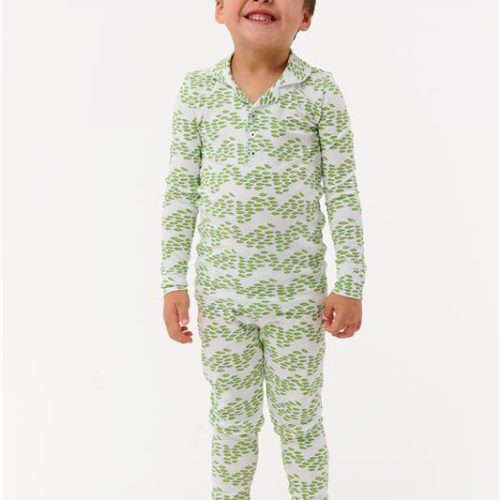 Kids Minnows Parker Polo Pajamas
