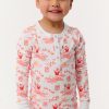 Kids Surfing Santa Pajamas
