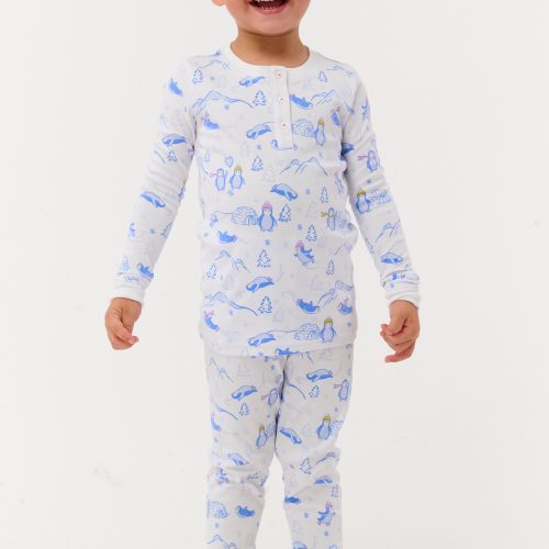 Kids Penguin Party Pajamas
