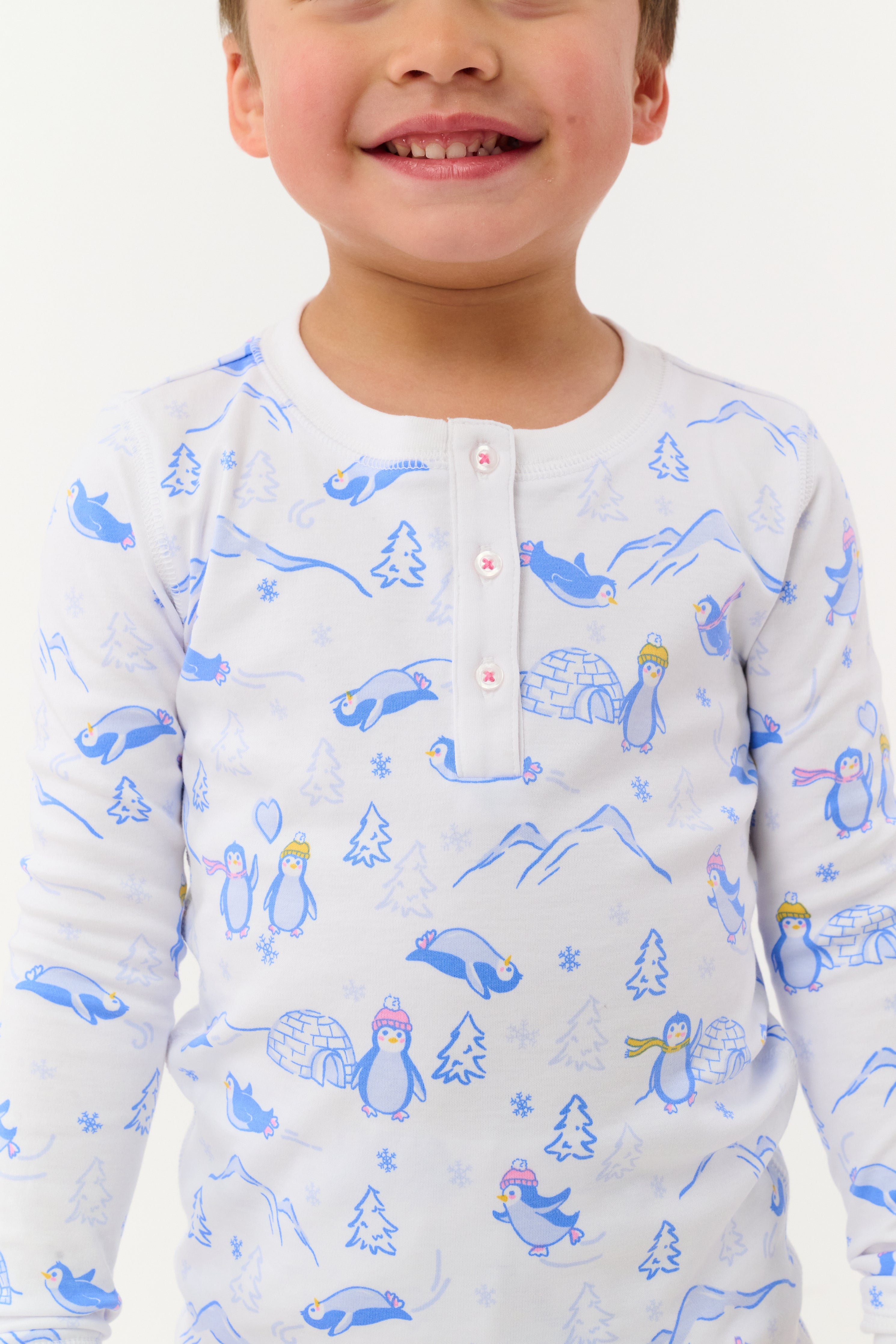 Kids Penguin Party Pajamas