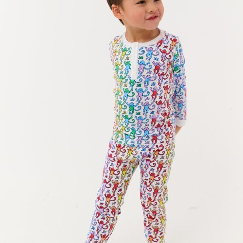 Kids Disco Monkey Pajamas