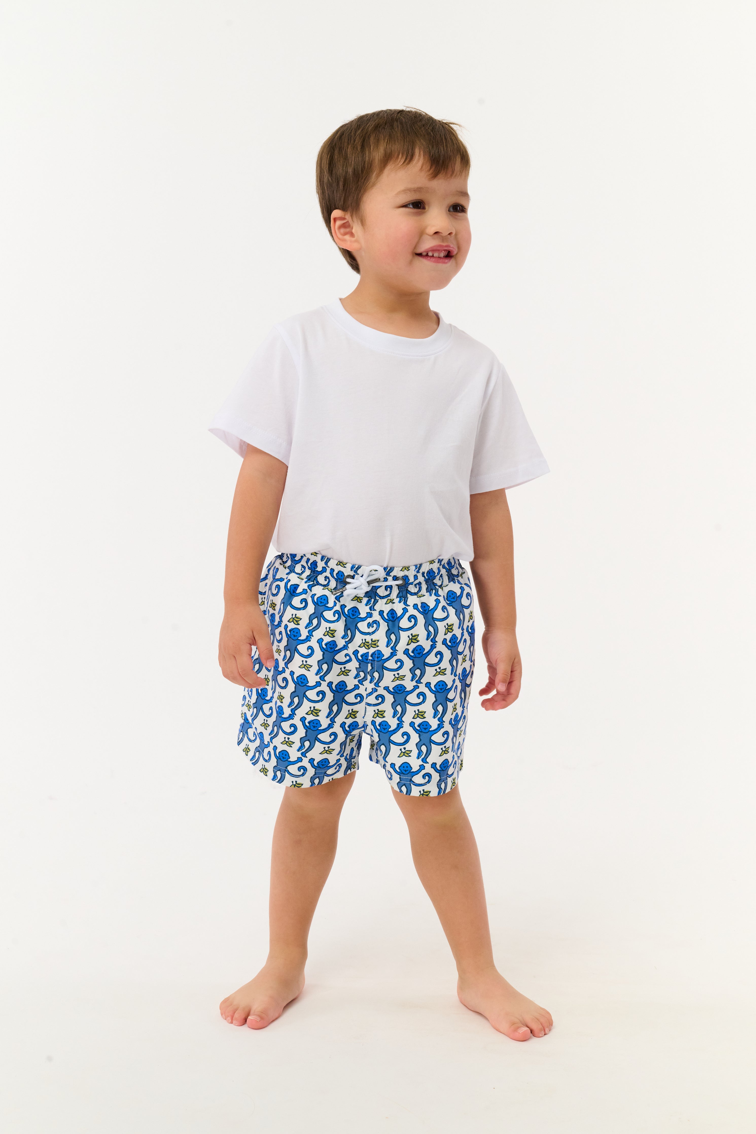 Boys Monkey Swim Trunks