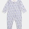 Infant Monkey Zipper Footie