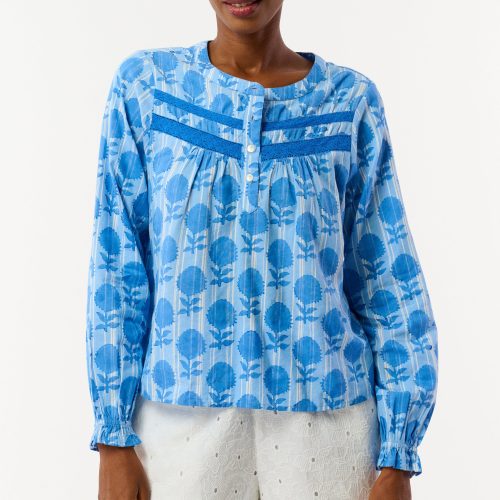 Linna Floral Jasper Top