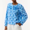 Linna Floral Jasper Top