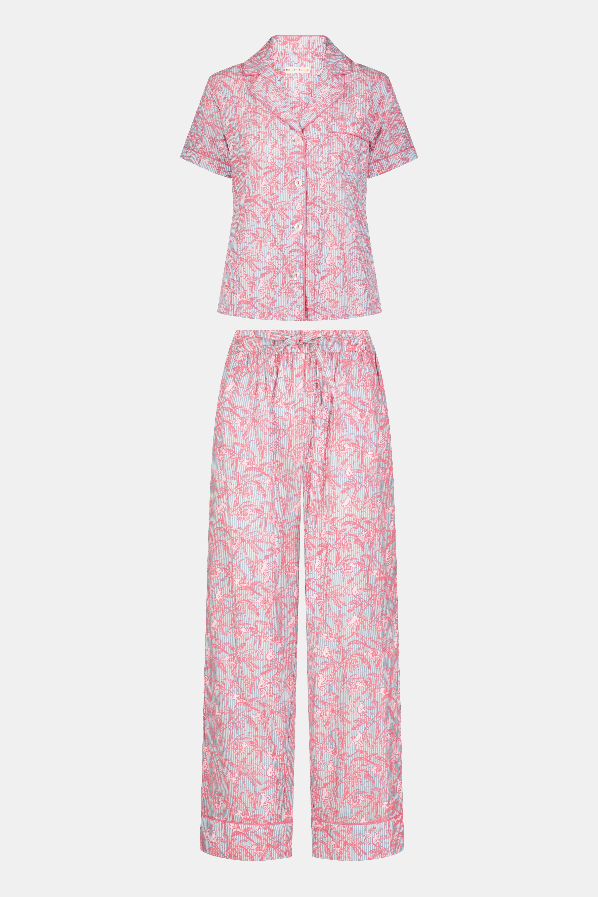 Jungle Toile Stripe Liza Set