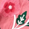 Trellis Floral Embroidery Johanna Caftan
