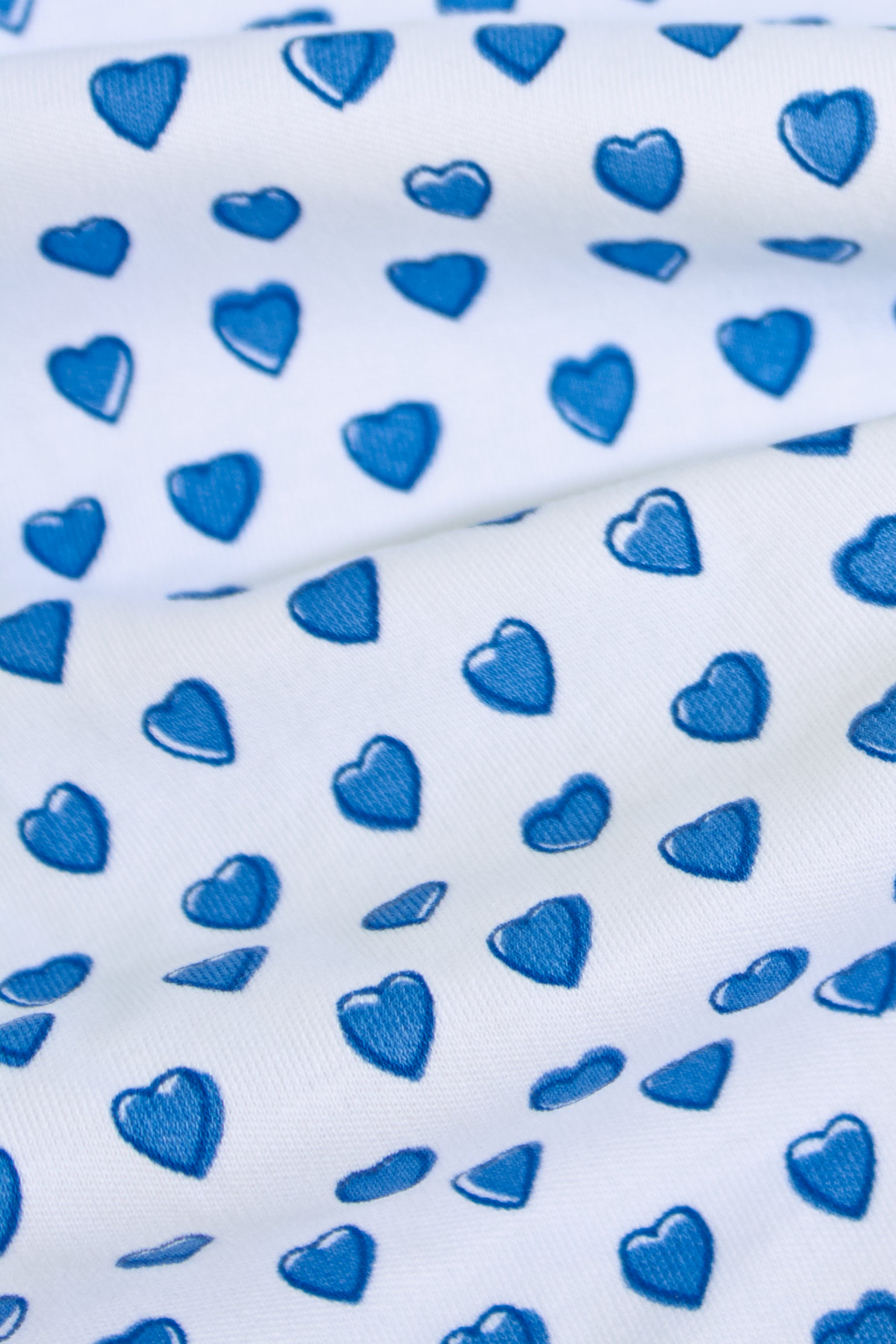 Infant Hearts Polo Onesie