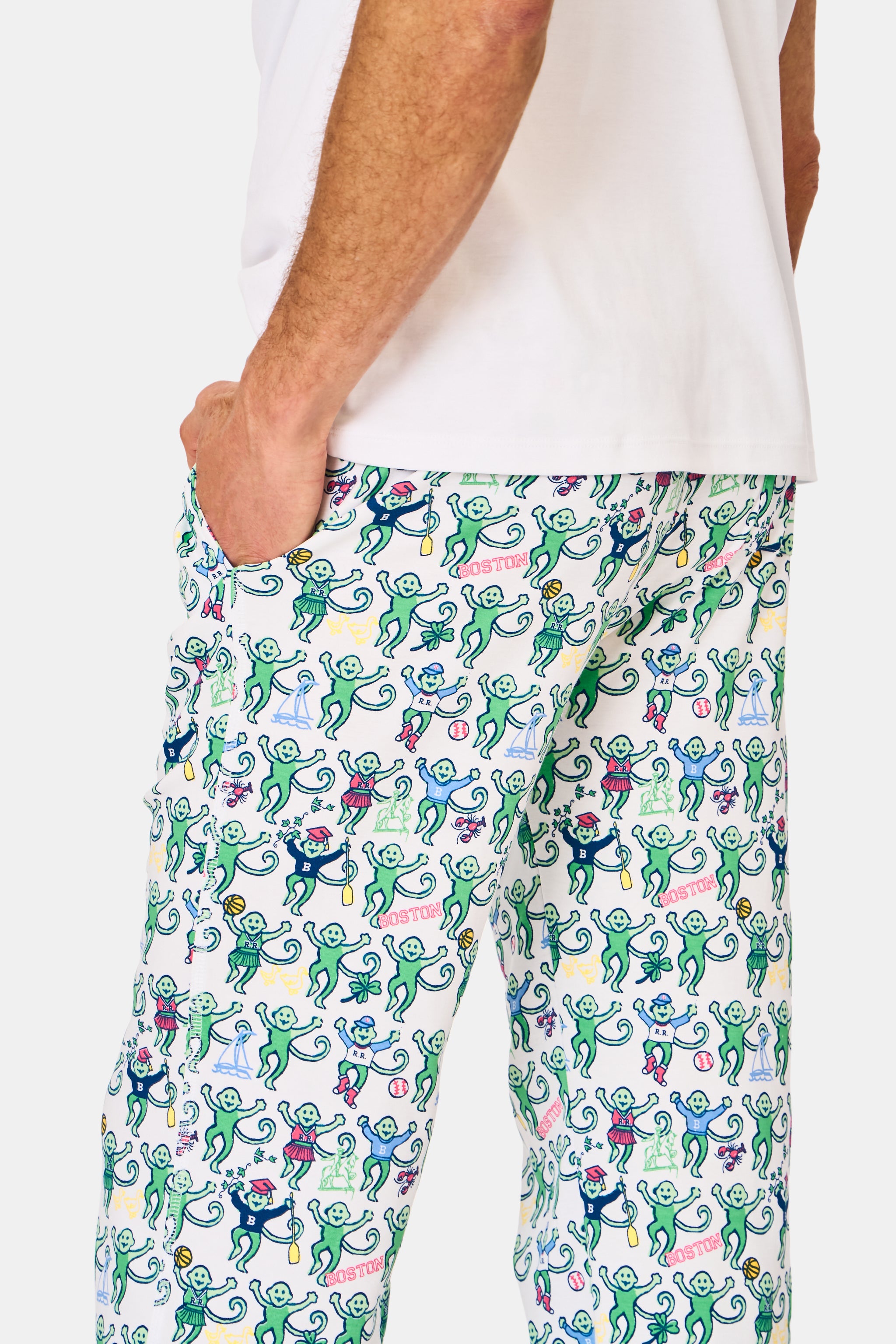 Mens Boston Monkey Simon Pant