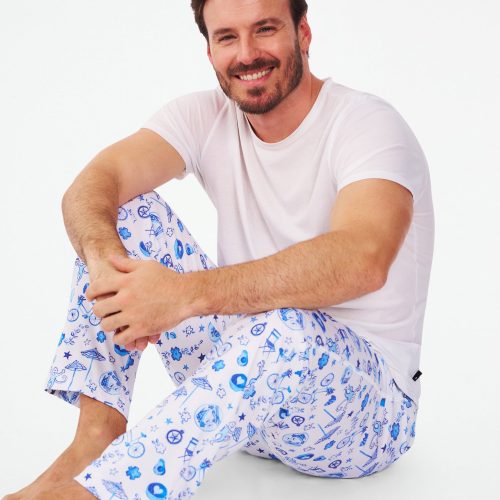 Mens Latte Lane Simon Pant