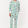 Mens Ornament Trellis Spencer Pajamas
