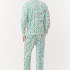 Mens Ornament Trellis Spencer Pajamas