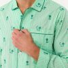 Mens Leo Gingham Loungewear