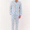 Mens Mini Monkey Stripe Loungewear