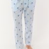 Mens Mini Monkey Stripe Loungewear