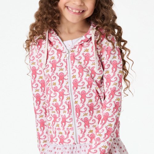 Kids Monkey Harley Hoodie