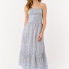 Naolin Fish Border Briar Dress