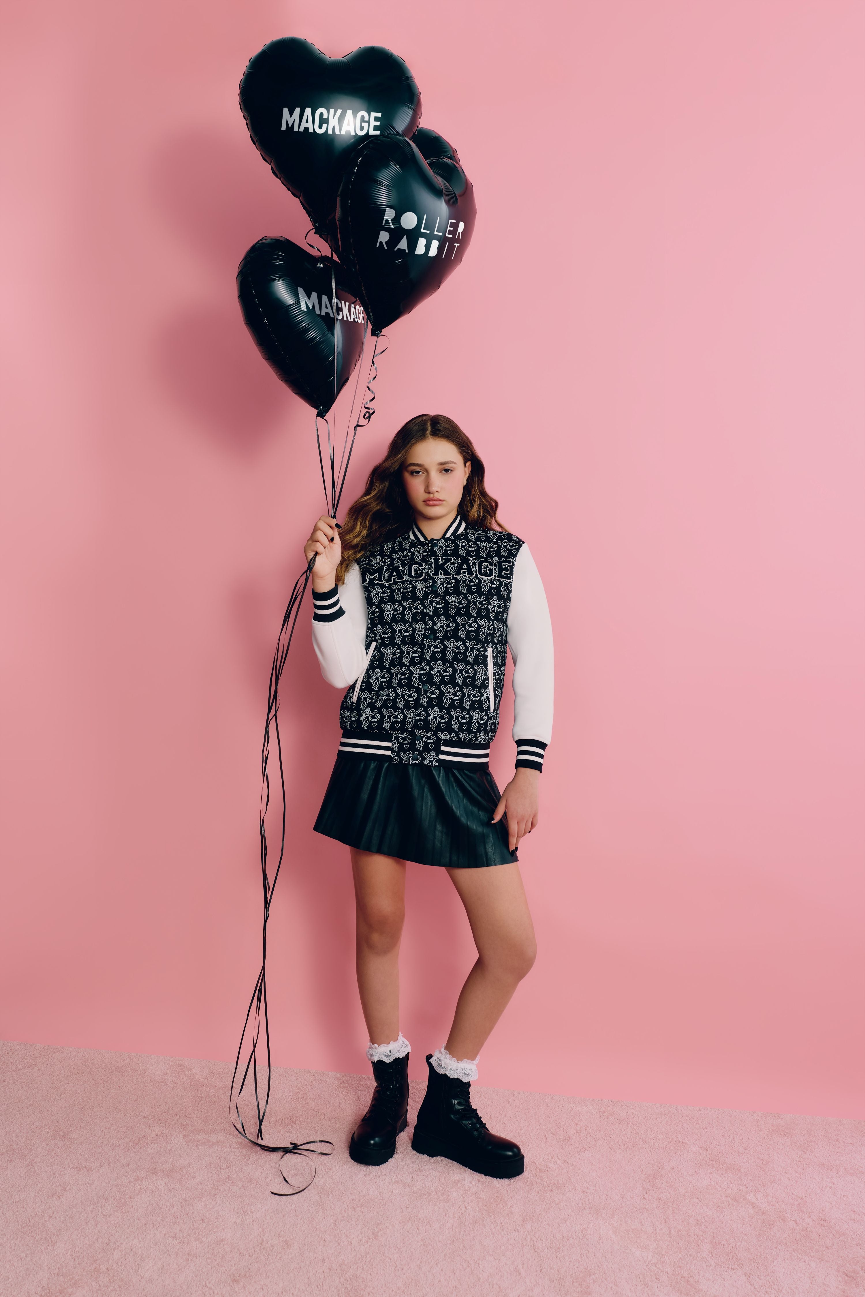 Kids Mackage Monkey Bomber Jacket