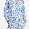 Newport Beach Monkey Long Sleeve Polo Pajamas