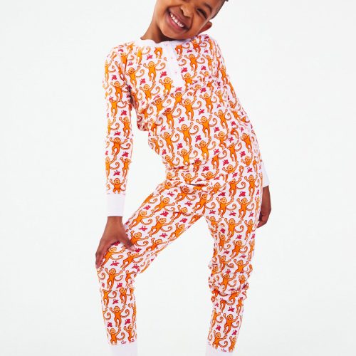 Kids Monkey Pajamas