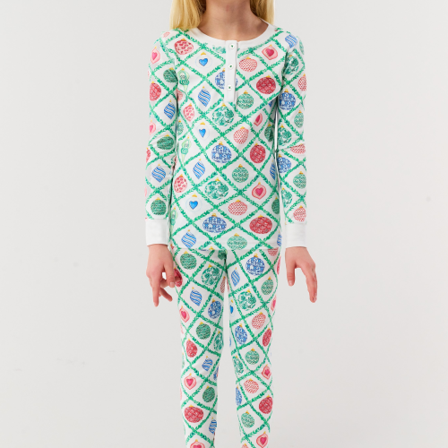 Kids Ornament Trellis Pajamas