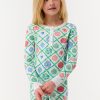 Kids Ornament Trellis Pajamas