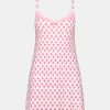 Ditsy Daisy Pointelle Pearl Slip Dress