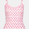 Ditsy Daisy Pointelle Carmine Cami