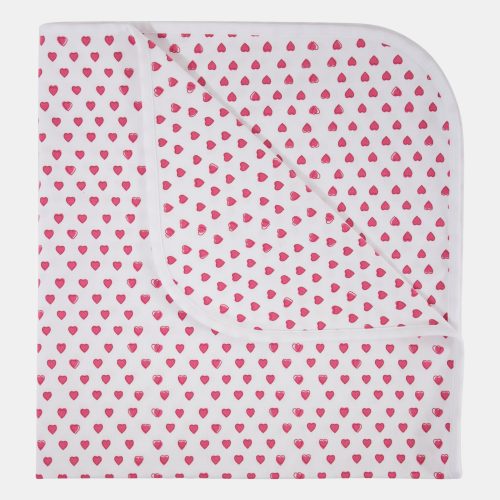 Infant Hearts Receiving Blanket