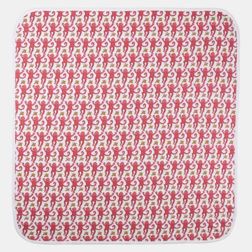 Infant Monkey Receiving Blanket
