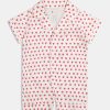 Infant Hearts Polo Onesie