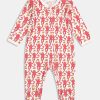 Infant Monkey Zipper Footie