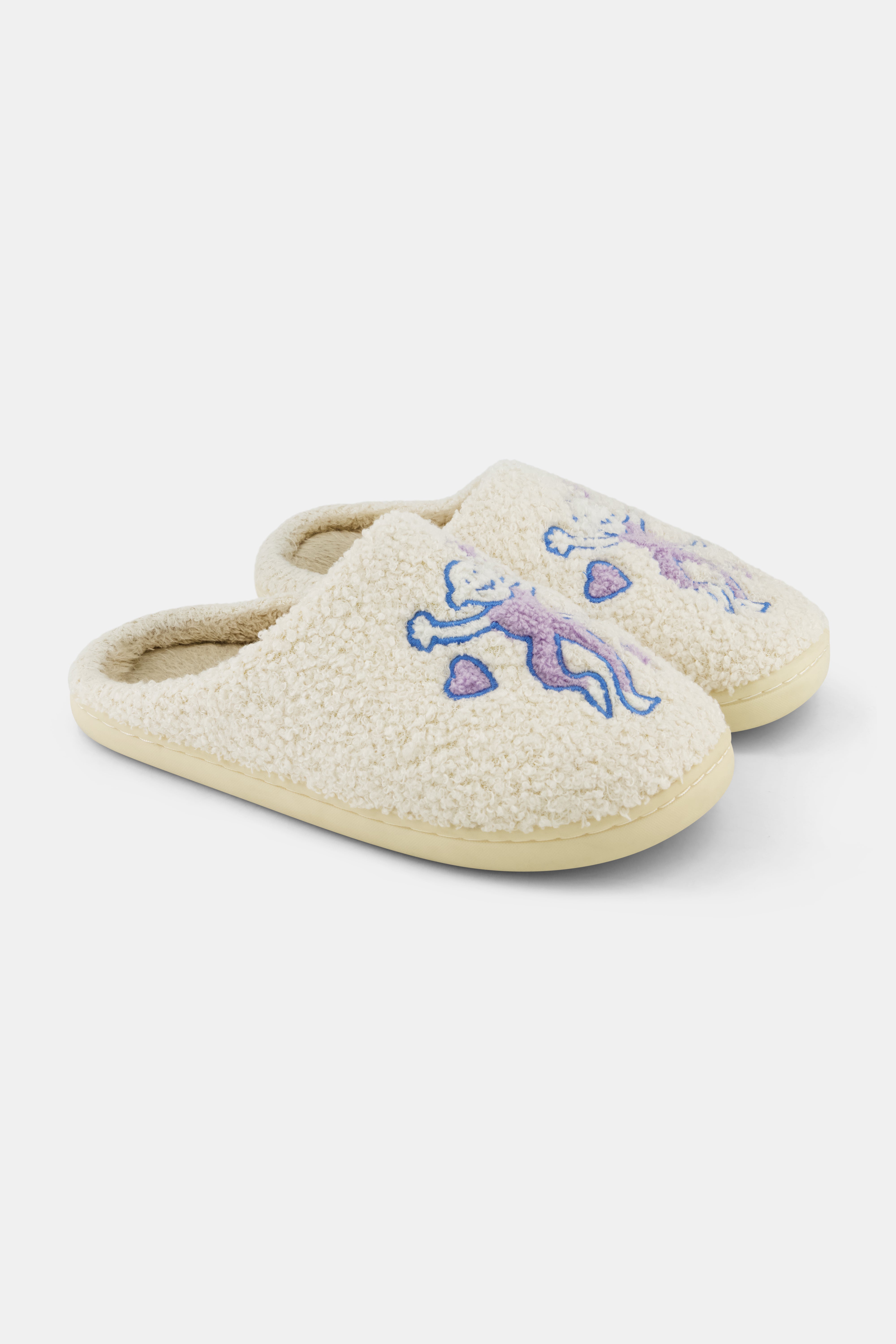 Monkey Fuzzy Slippers