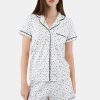 Quilted Hearts Polo Pajamas