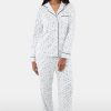 Quilted Hearts Long Sleeve Polo Pajamas