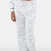 Quilted Hearts Long Sleeve Polo Pajamas