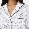 Quilted Hearts Long Sleeve Polo Pajamas
