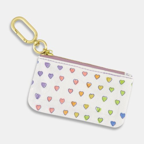 Disco Hearts Coin Pouch